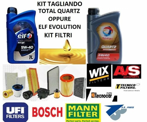 Kit tagliando olio - kit, lt