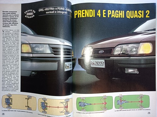 Quattroruote 1990 ford escort - quattroruote,