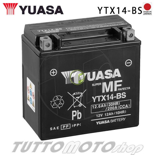 Batteria yuasa ytx14 - batteria,